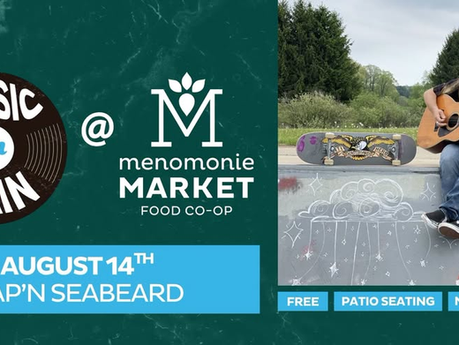 Live Music at Menomonie Market Co-op: Cap'n Seabeard - August 14th