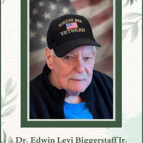 Dr. Edwin Levi Biggerstaff Jr.