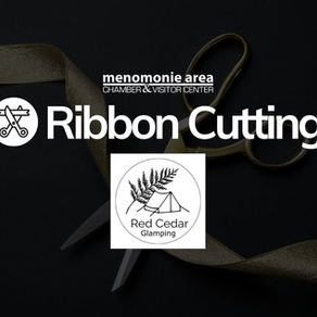 Ribbon Cutting: Red Cedar Glamping - July 17th