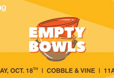 Empty Bowls to Benefit Stepping Stones - October 17th