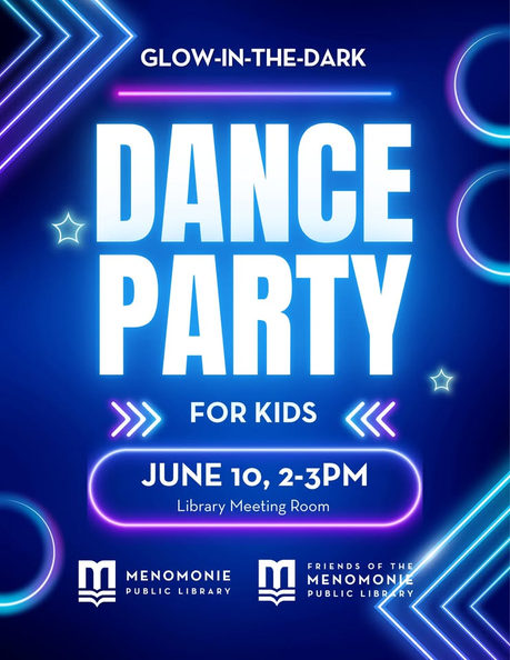 Glow-in-the-Dark Dance Party for Kids - June 10th