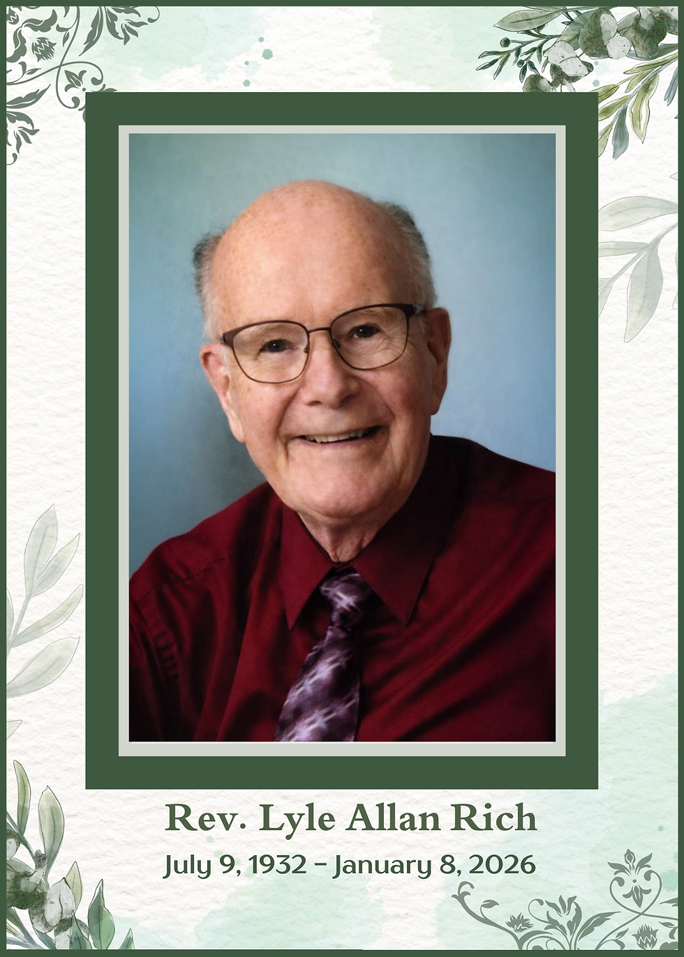 Rev. Lyle Allan Rich