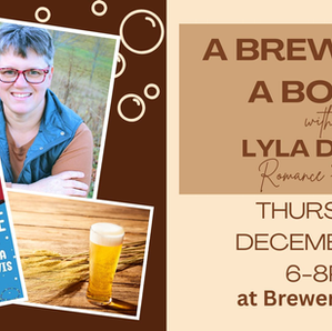 UPDATE: A Brew and a Book with Lyla Davis at Brewery Nonic postponed