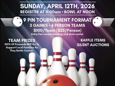 Bowling for a Cure - April 12th