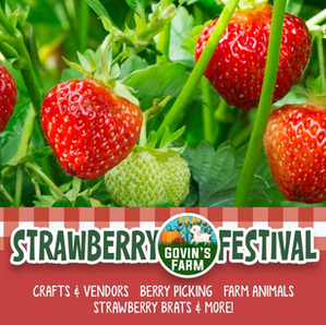 Strawberry Festival at Govins Farm - June 20th and 21st