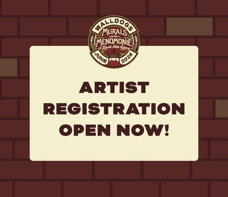 Registration Open for Murals in Menomonie Artists