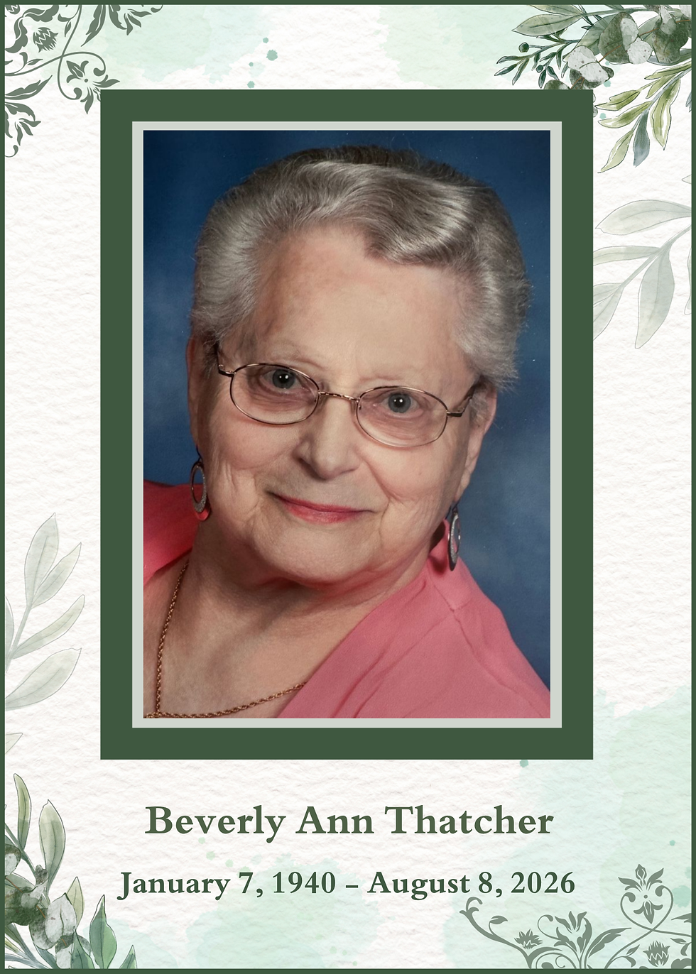 Beverly Ann Thatcher