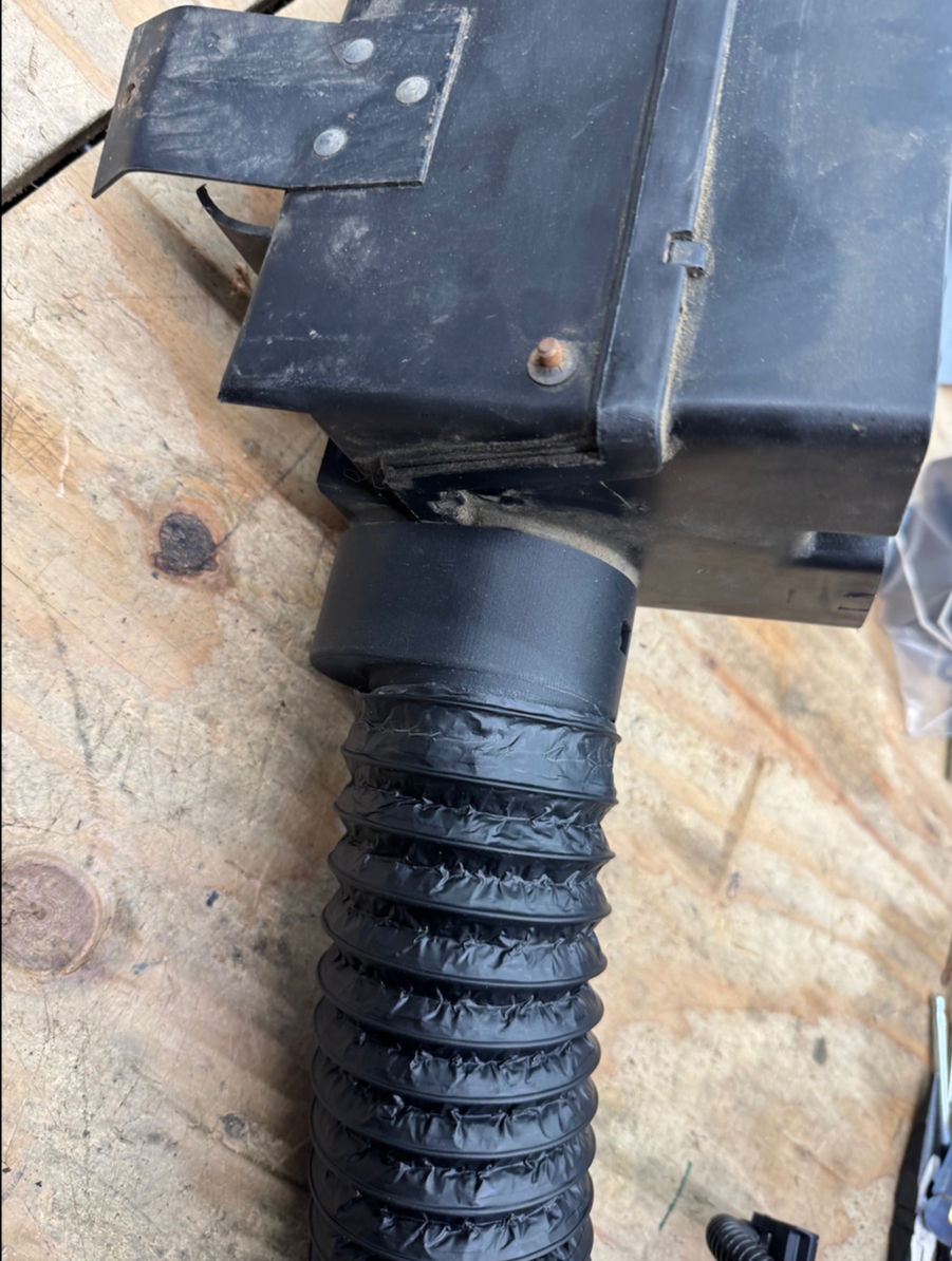 Thumbnail: HVAC-2M Middle-Driver Ducting Adapter Oval to Round for 1973-1979 Ford Trucks