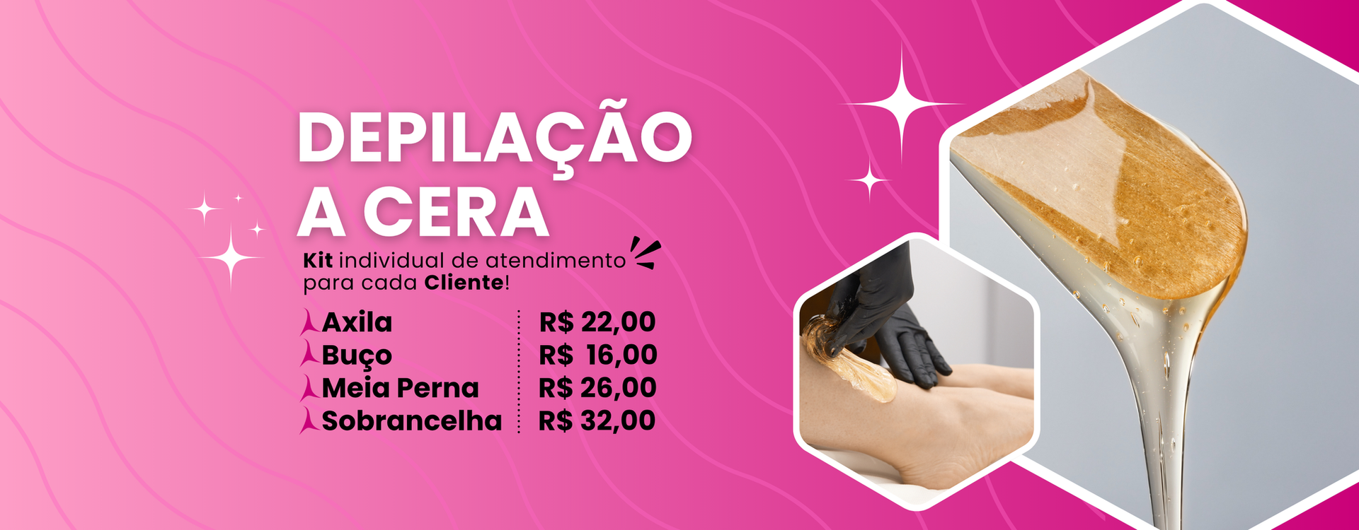 Depilação a cera Depila Tudo