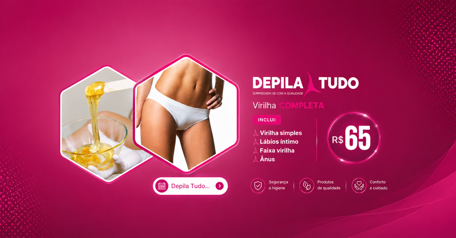 Depilação Virilha Completa Depila Tudo