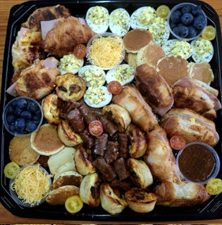 Arranged Food and Objects