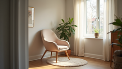 A Single Waiting Room Chair For Anxiety Counselling