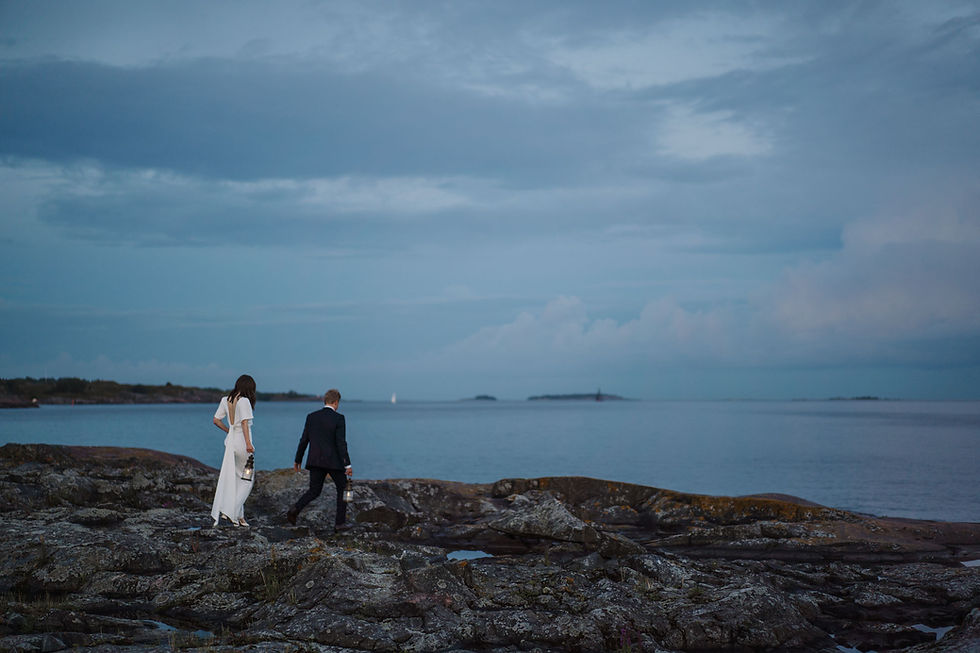 Archipelago elopement in Helsinki Finland
