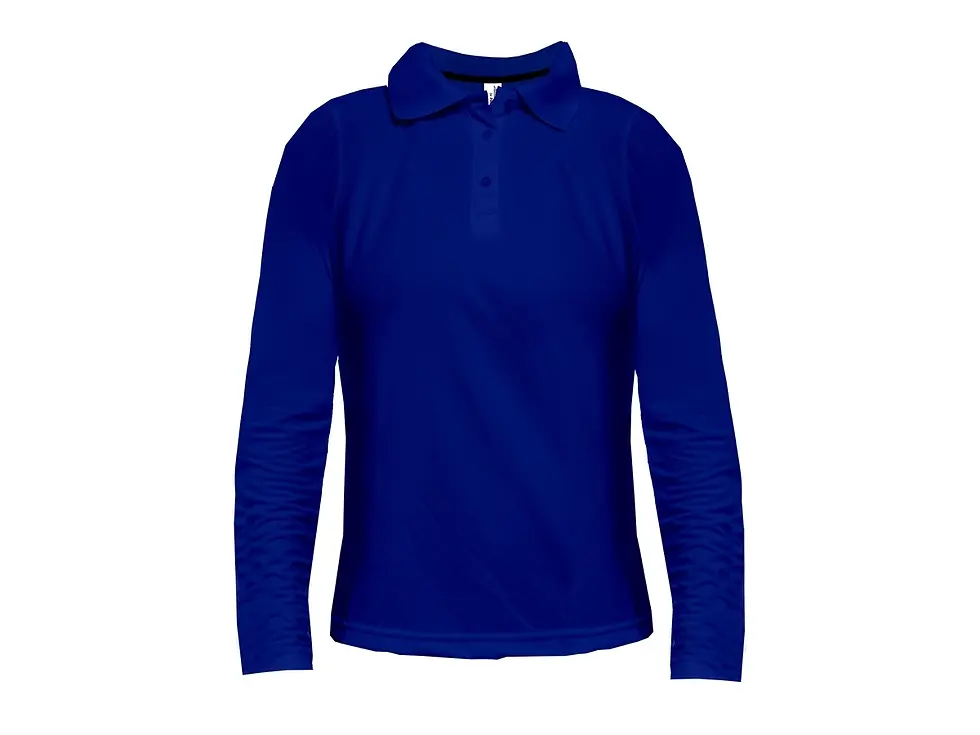 Miniatura: Playera polo Fit be fresh manga larga - Dama