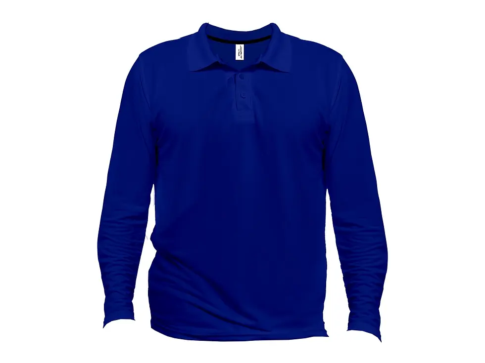 Miniatura: Playera polo Fit be fresh manga larga - Caballero