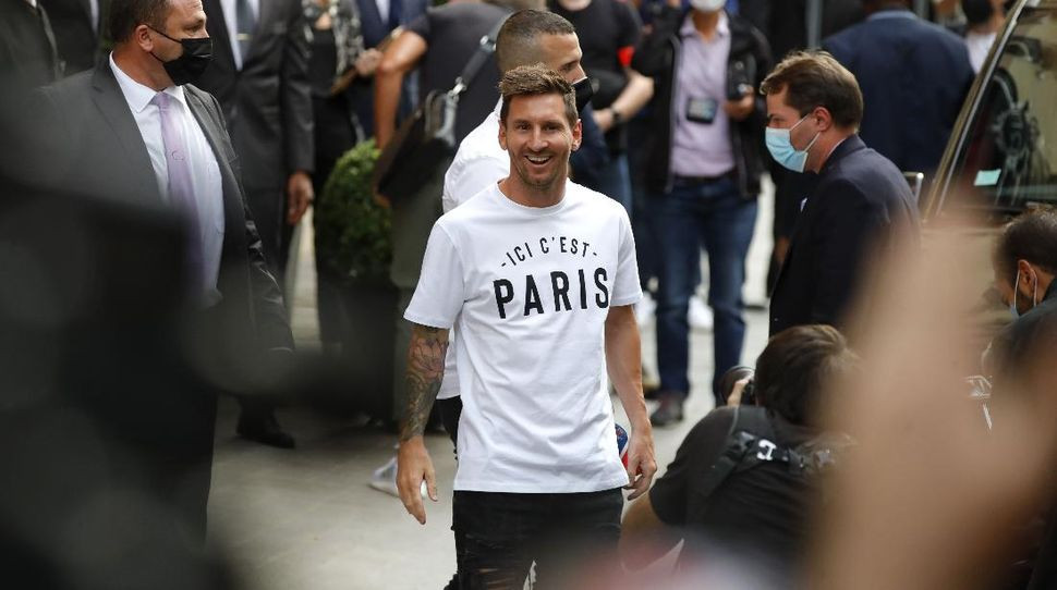 Momen kepindahan Lionel Messi Ke PSG
