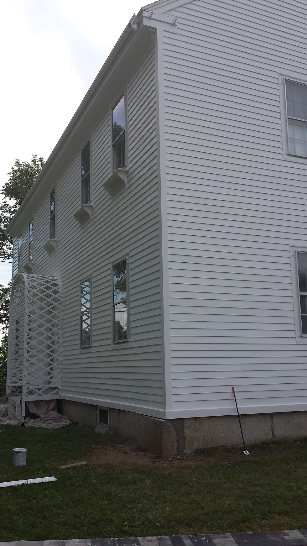 Colonial restoration complete