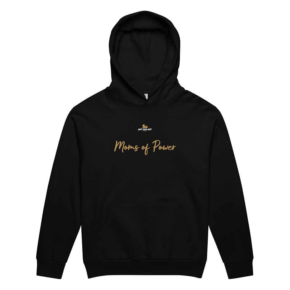 Thumbnail: Moms of Power Urban hoodie - Lion Edition | Mothers of Strength-Moms of Power