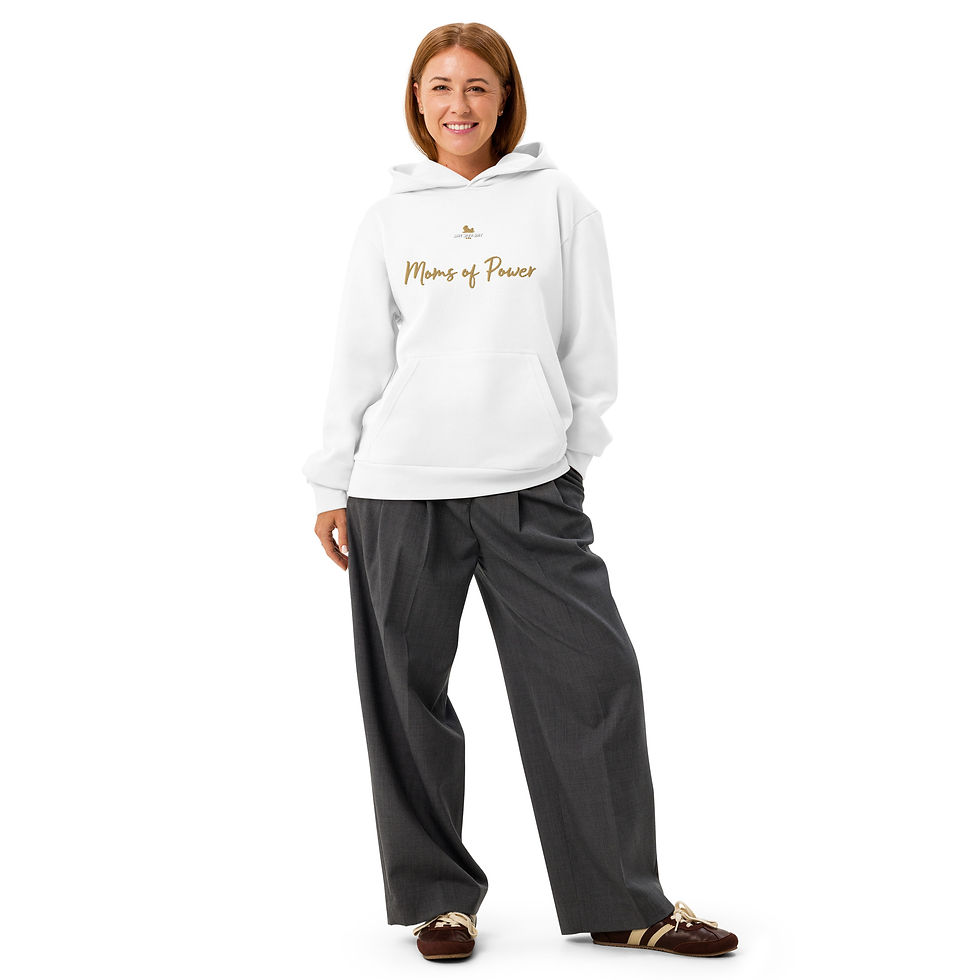 Thumbnail: Moms of Power Urban hoodie - Lion Edition | Mothers of Strength-Moms of Power