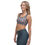 Thumbnail: Woman wearing colorful sports bra and leggings, smiling towards the camera. ArtDivaArt