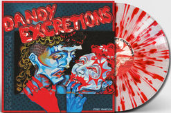 Front cover mockup of The Oozes debut LP Dandy Excretions