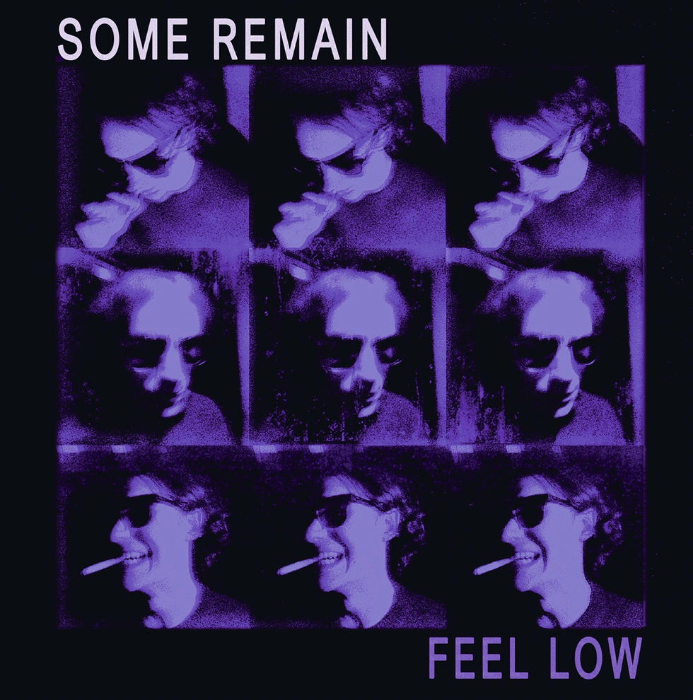 Cover artwork for the debut EP Feel Low from Sligo punks Some Remain