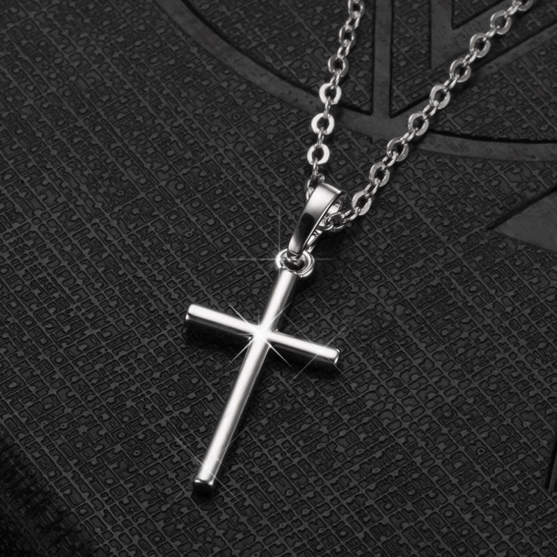 Thumbnail: Classic Cross Pendant Necklace