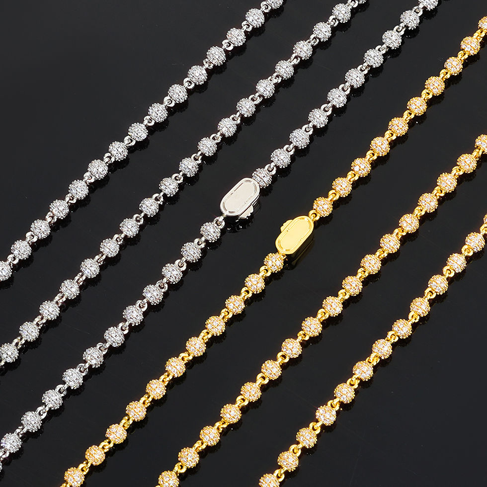 Thumbnail: Elegant Round Bead Bracelet