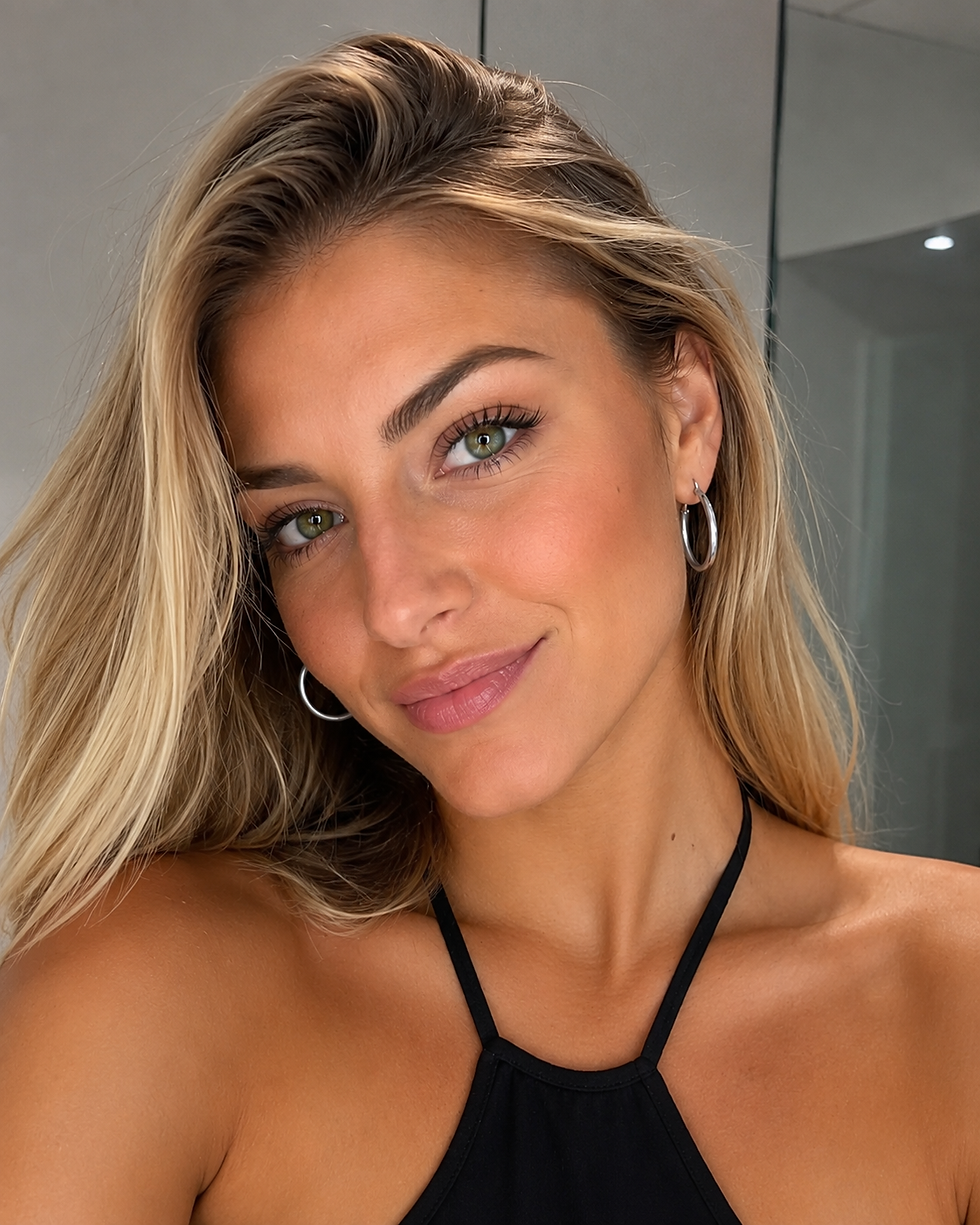 Thumbnail: Classic Sterling Silver Hoop Earrings