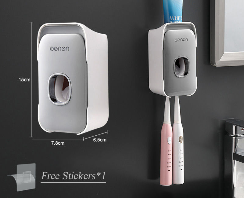 Thumbnail: PurePress Wall-Mounted Toothpaste Dispenser