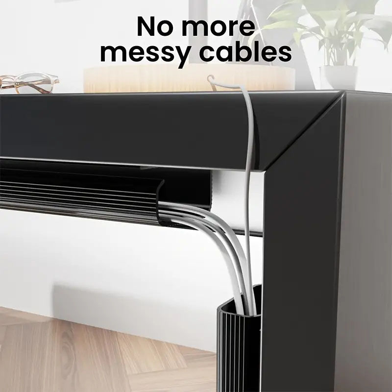 Thumbnail: CableNest Desk Organizer — Black