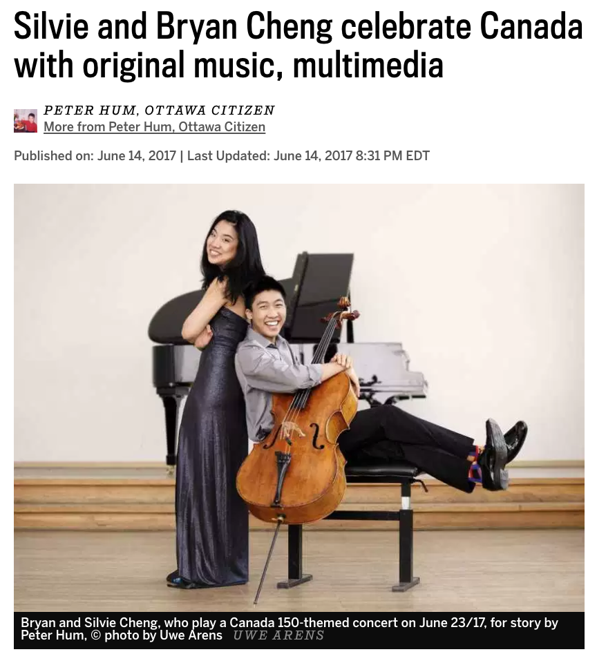 Silvie+Bryan Cheng celebrate Canada
