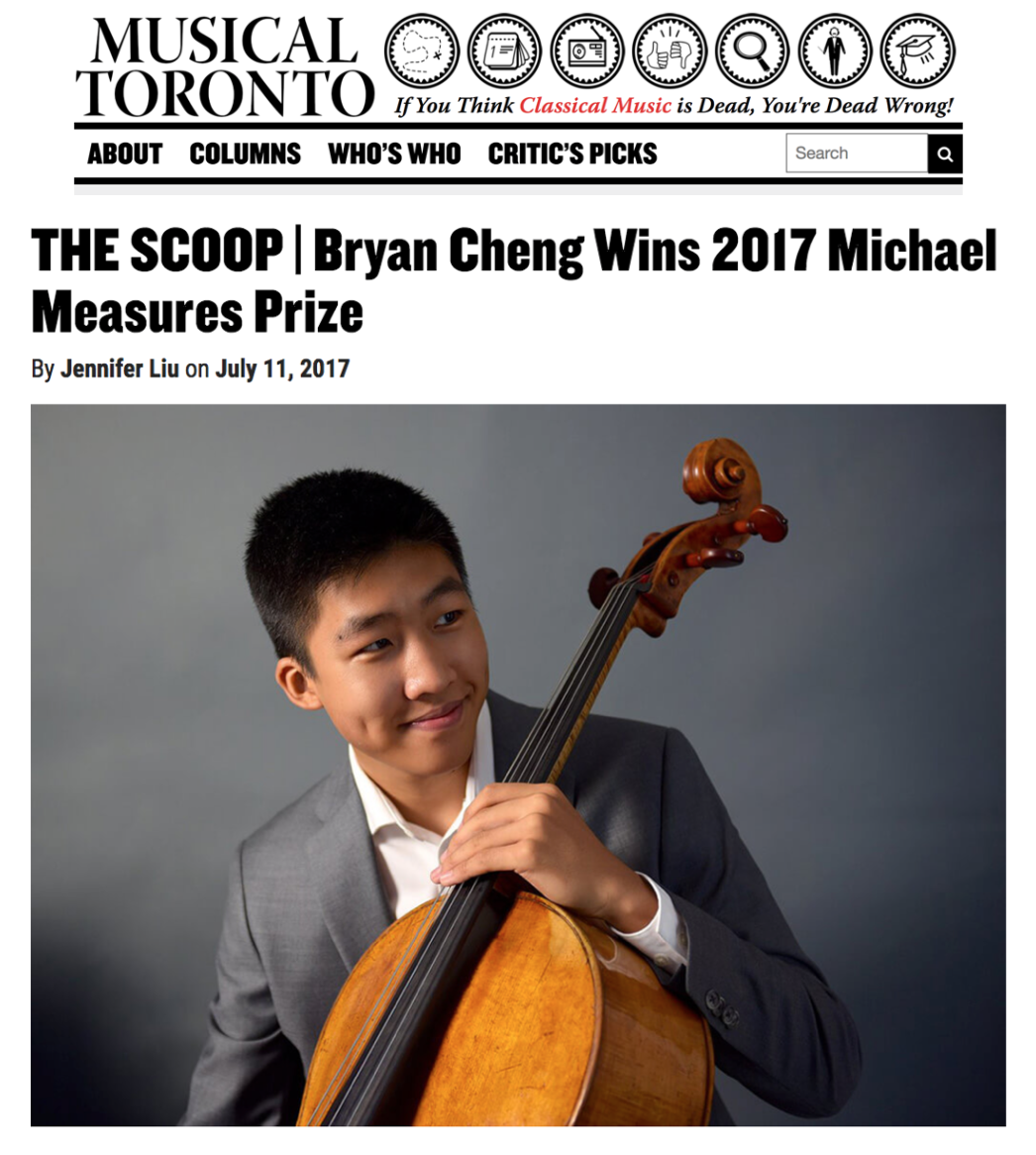 Bryan Cheng Wins Michael Measures