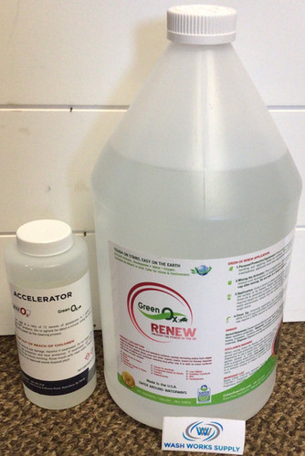 GreenOx Renew Cleaner - 1gl w/Accelerator(qt) | Wash Works Supply
