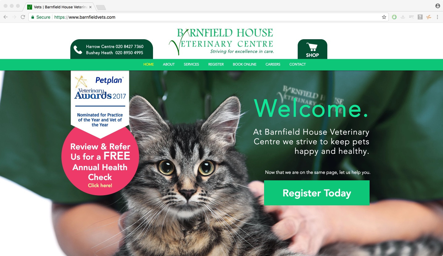 Barnfield vet near me sale