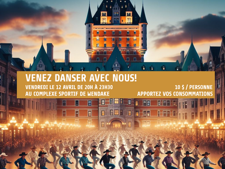 Au Programme la semaine du 8 avril...