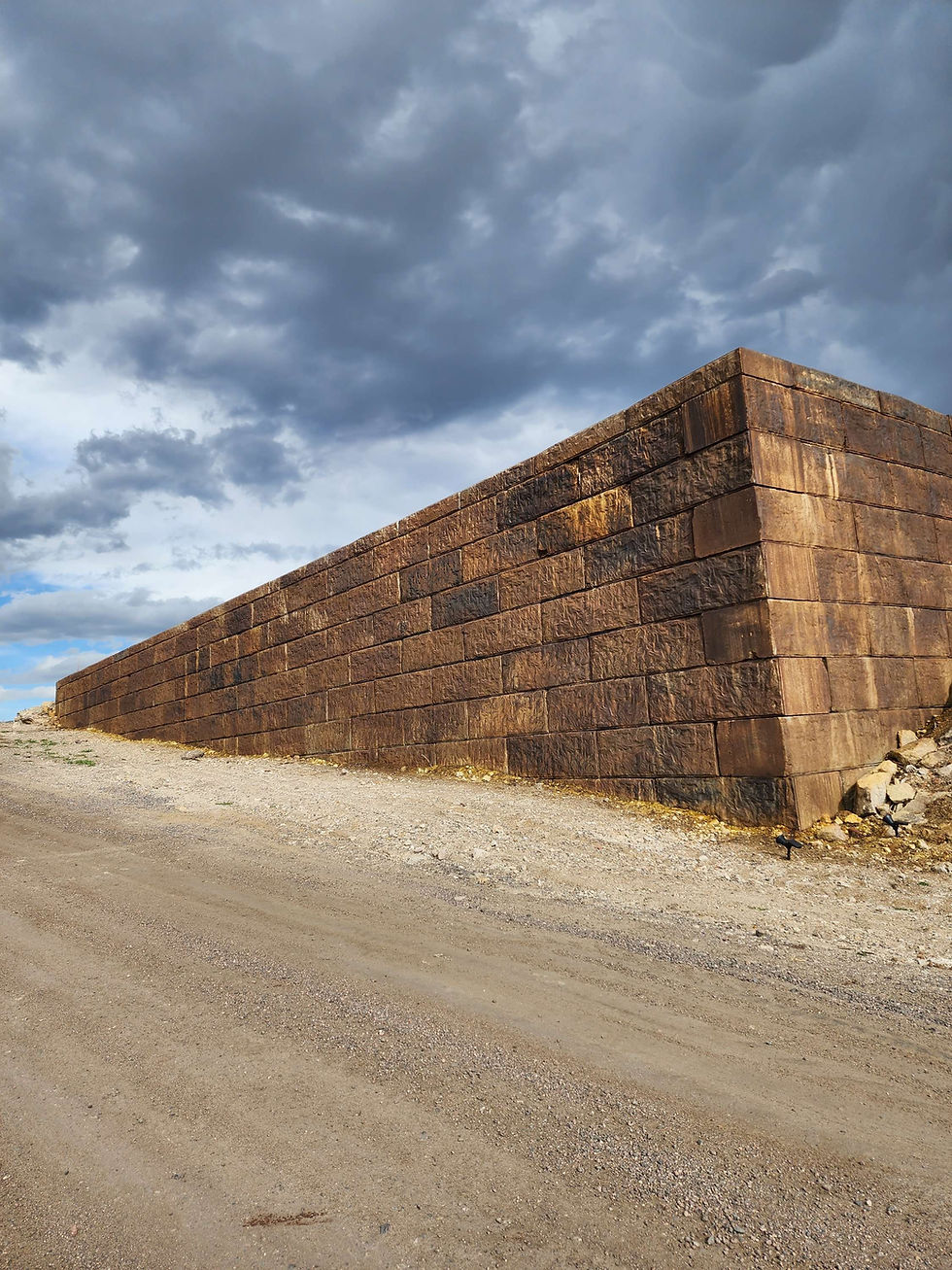 colorado retaining wall