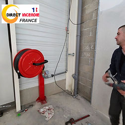 installation robinet incendie armé en France