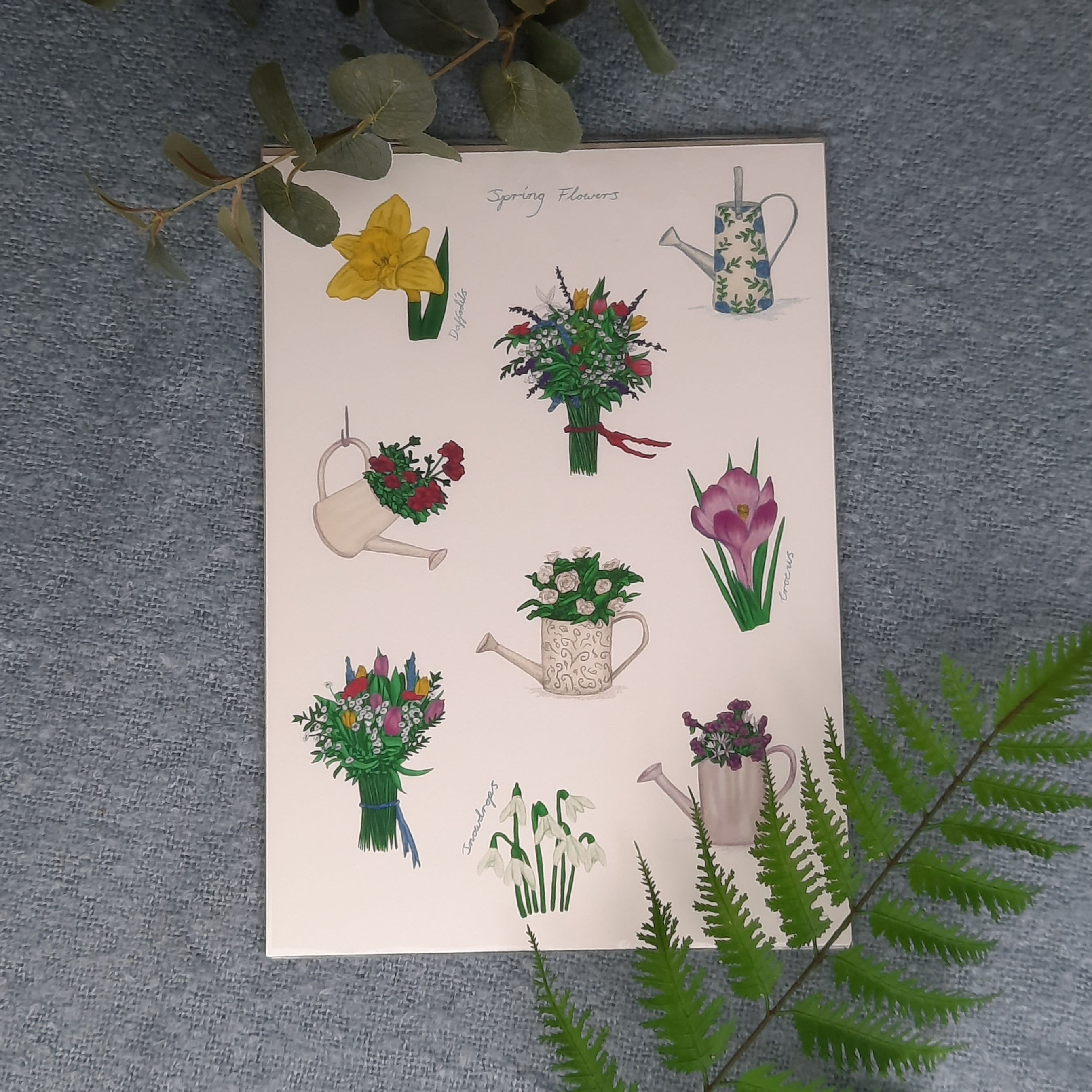 Spring Flowers Art Print