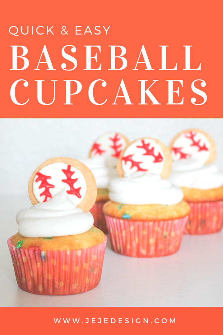 Baseball Cupcakes by JeJe Design