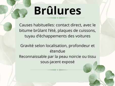 Brûlures