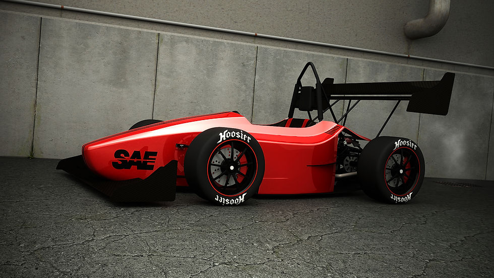 Formula student röd