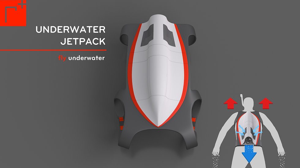 Undervattens jetpack