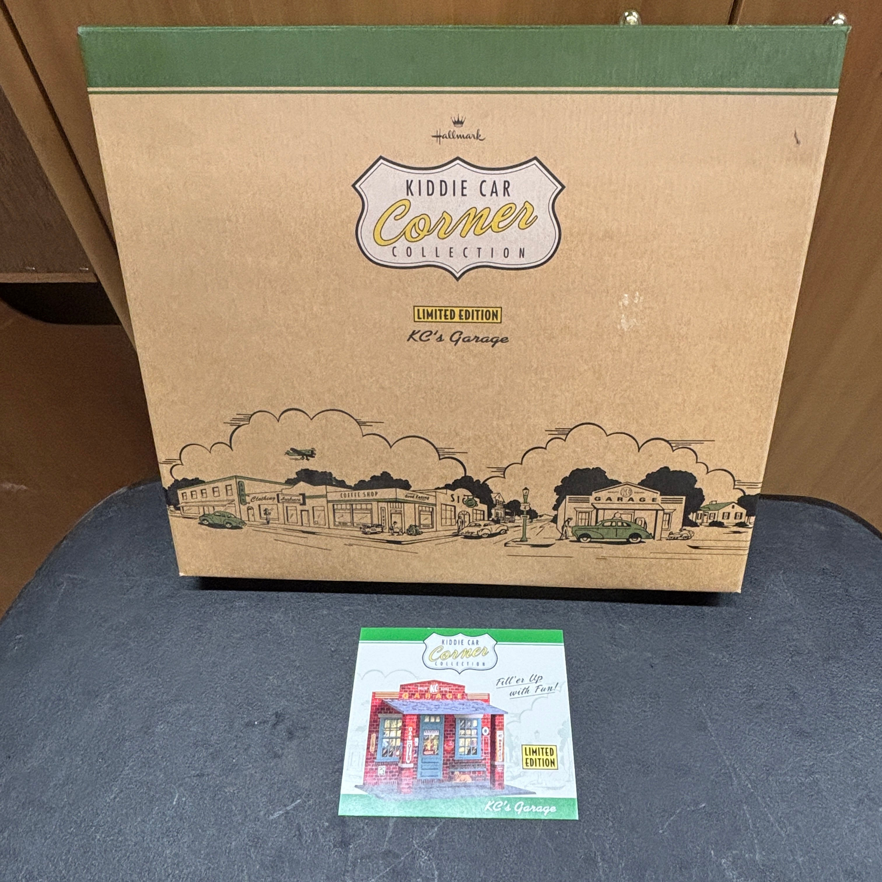 Kiddie Car Corner Collection Limited Edition KC's Garage