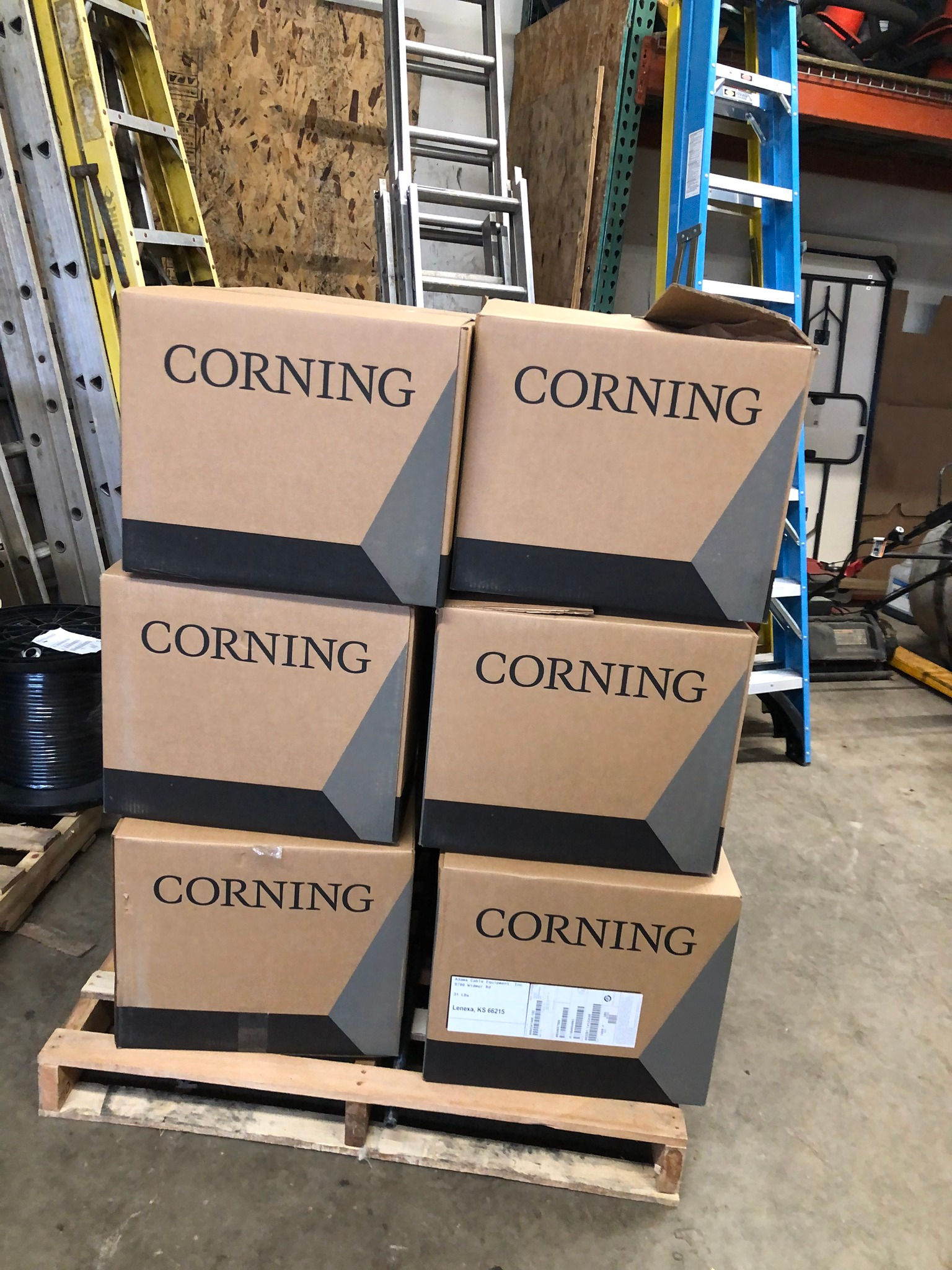 14 Spools of Corning Optical Cable 2 SM-ULTRA ($10 each)