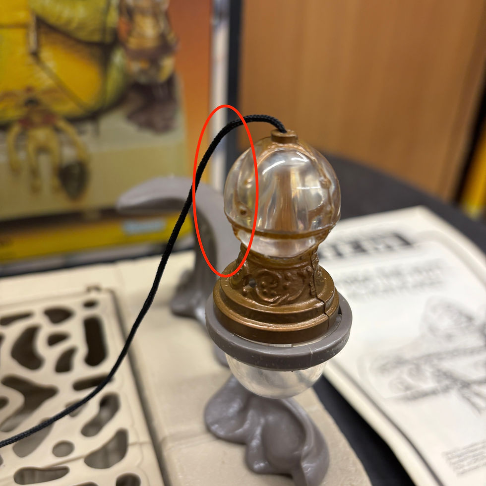 Thumbnail: 1983 Kenner Star Wars Jabba the Hutt Action Playset