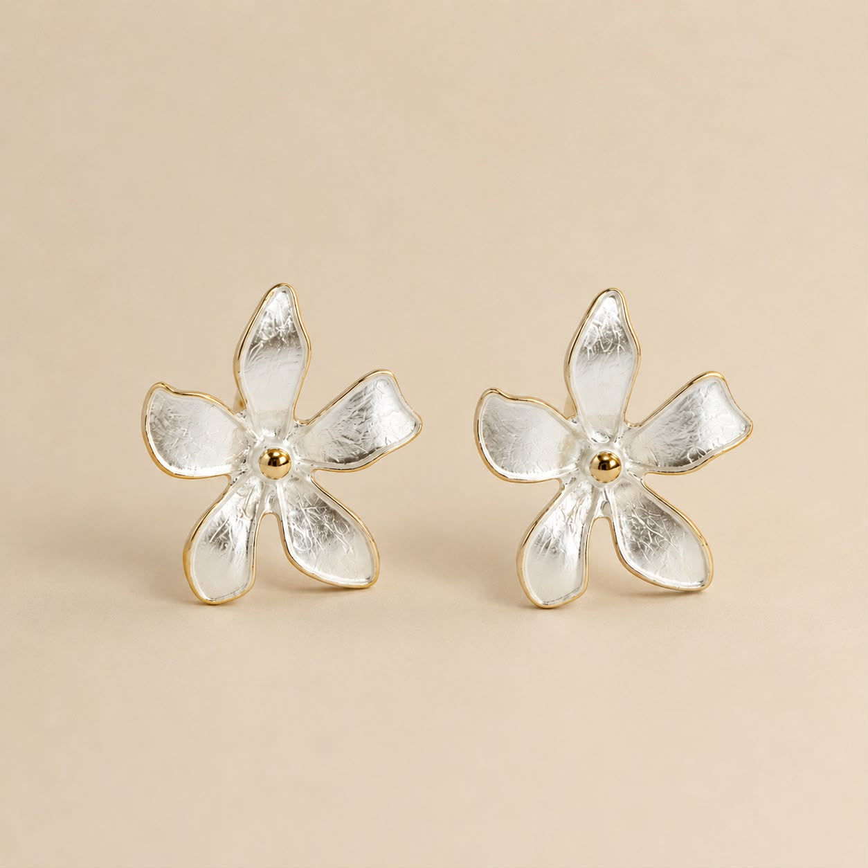 Golden Leaf Earrings