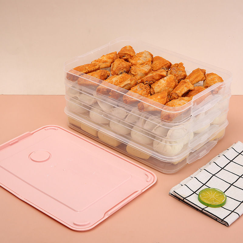 Large Food Storage Containers for Kitchen - Transparent Box