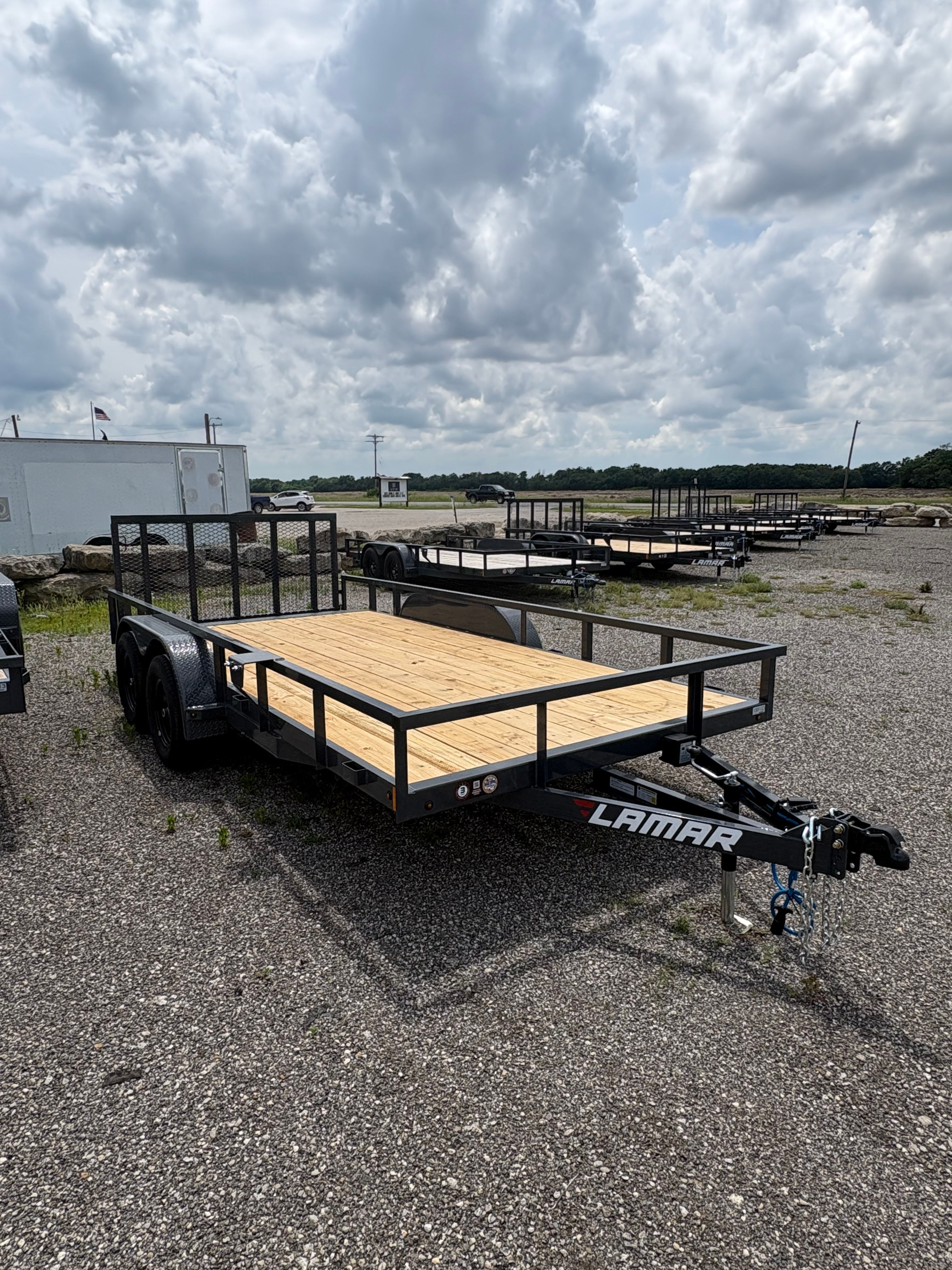 83" x 16' 7K utility 4" channel frame