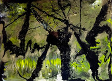 Midnight, an original painting by Francisco Castro Lostalo